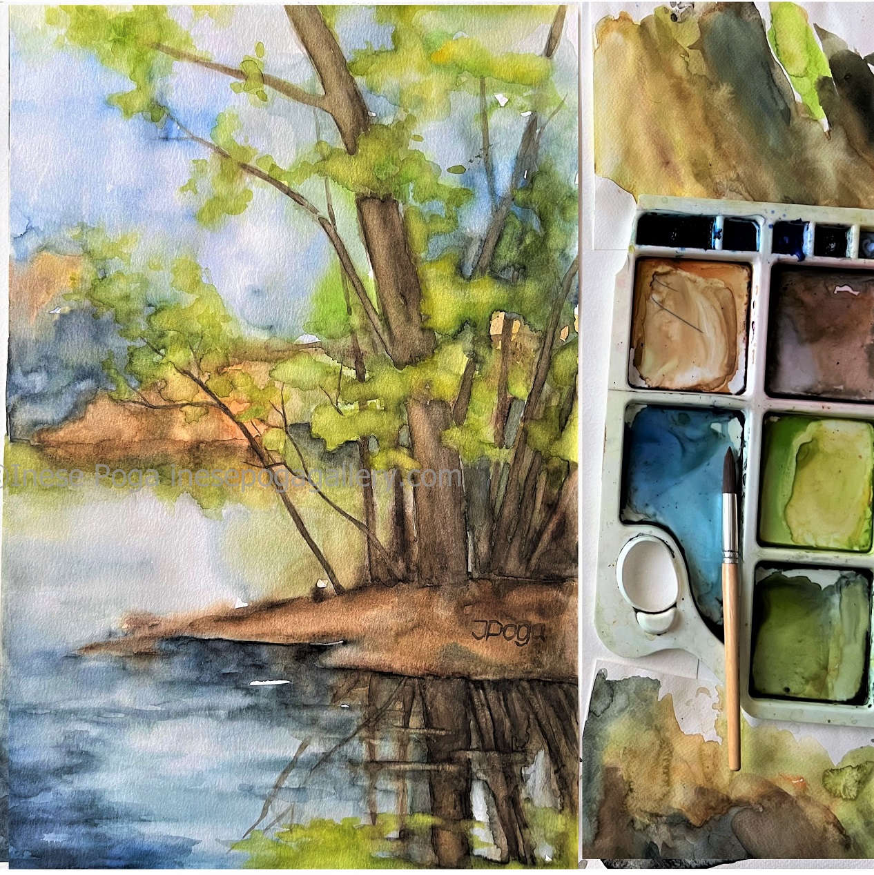 How to Use Masking Fluid In Watercolor Painting (without ripping your paper)  
