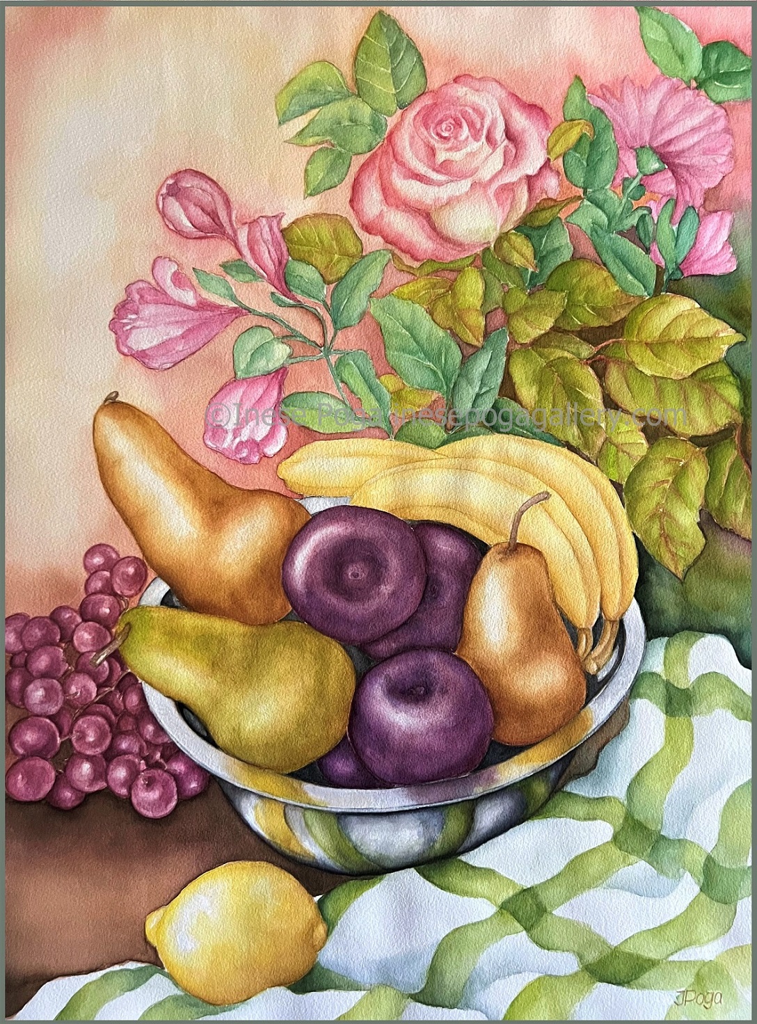 easy fruit basket painting